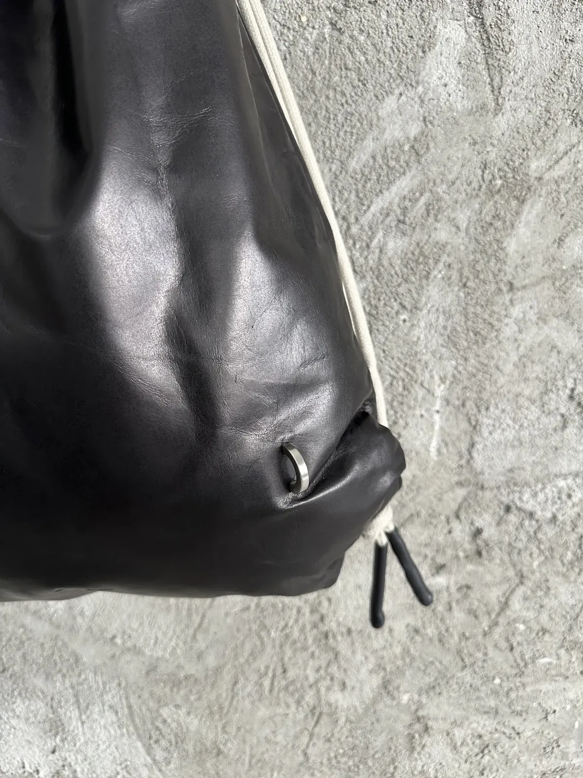 Owen Seak sac à dos pour hommes en cuir véritable décontracté unisexe sac à main noir Softback sac à provisions pour femmes