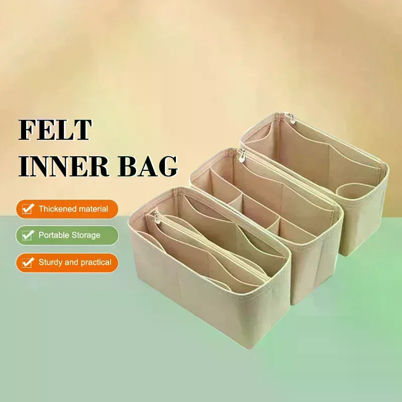 organisateur de sac à main en feutre, insert de rangement pour sac à bandoulière, accessoire de maintien de forme pour sacs à main femme