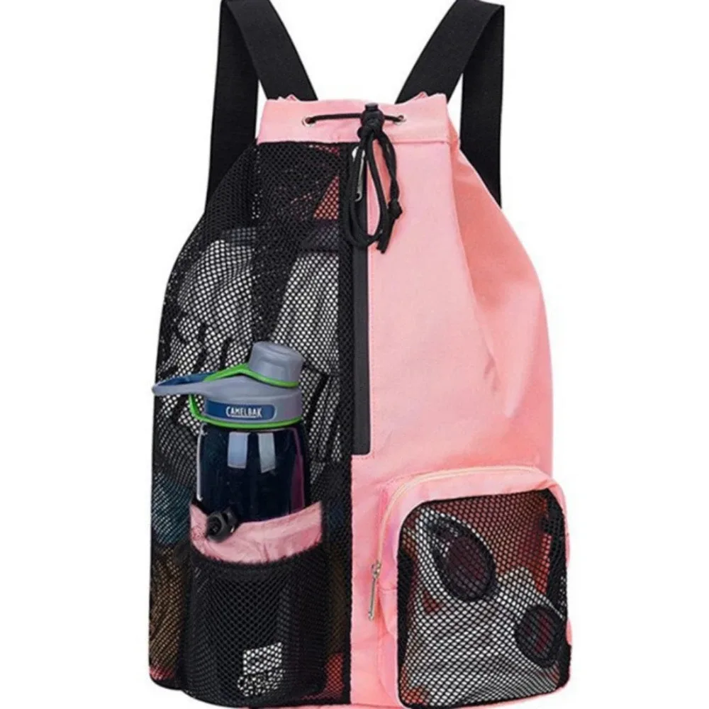 sac de plage à cordon de serrage, sacs à dos de plage pour hommes et femmes, sac à dos d'été pour la natation, la gym et les équipements d'entraînement, unisexe