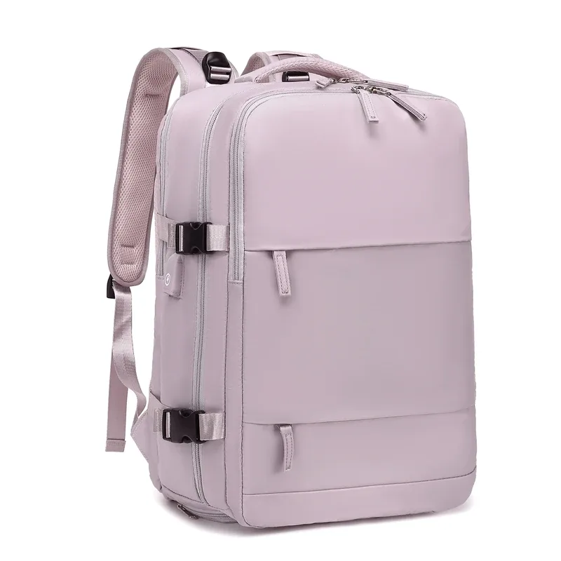 sac à dos pour ordinateur portable avec chargement usb, sac à dos pour femme en nylon de haute qualité, sac à dos d'affaires pour femme, sac à dos de voyage en plein air pour femme