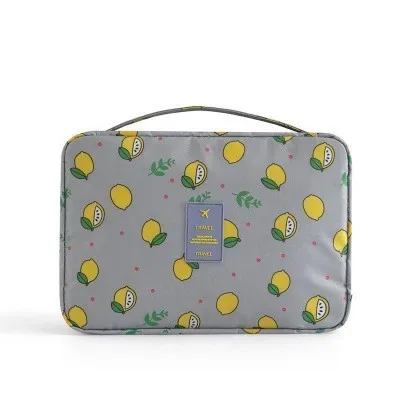 nouveaux sacs de maquillage portables essentiels de voyage, sac de rangement de grande capacité pouvant être lavé, sac de lavage, étui à cosmétiques oxford étanche