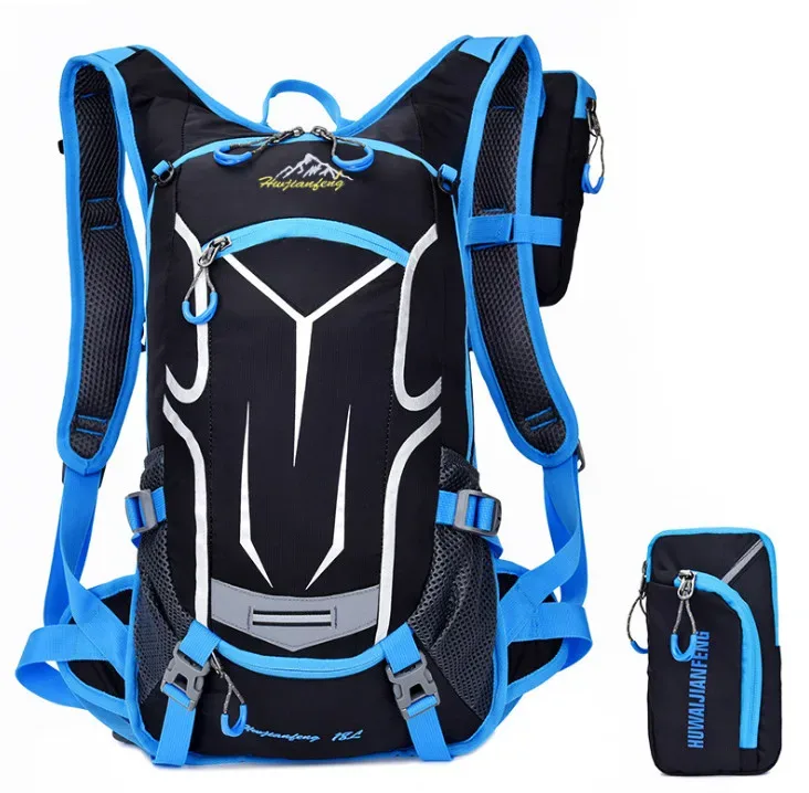 sac à dos de randonnée pour vélo, sac à dos de cyclisme 18l, respirant, léger, adapté à la randonnée, au ski