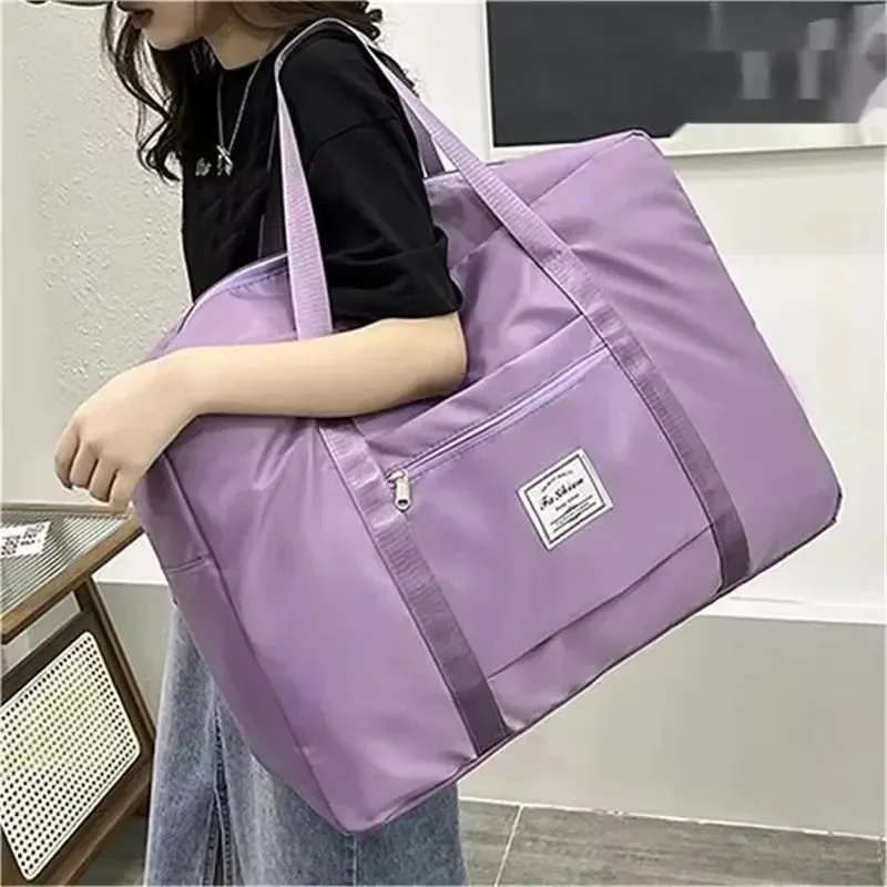 sac de voyage pliable de grande capacité, imperméable, sac à main, sac à bandoulière, sac de rangement pour femmes, hommes, gym, yoga