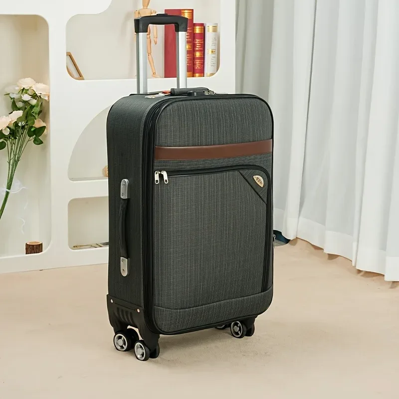 valise de voyage d'affaires pour bagages de 20 à 20 pouces, bagage à main en tissu extensible pour voyage d'affaires, mot de passe, boîtier de chariot 캐