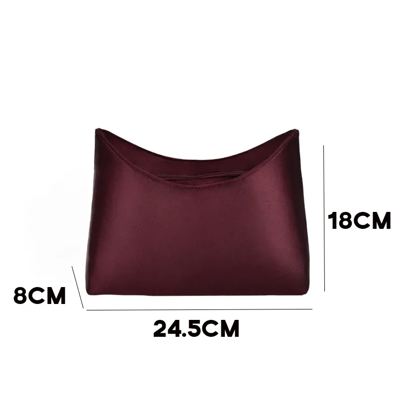 organisateur de sac à main en nylon sur mesure pour brooklyn 28, léger, imperméable, avec poche zippée, pour maintenir la forme et protéger le sac.