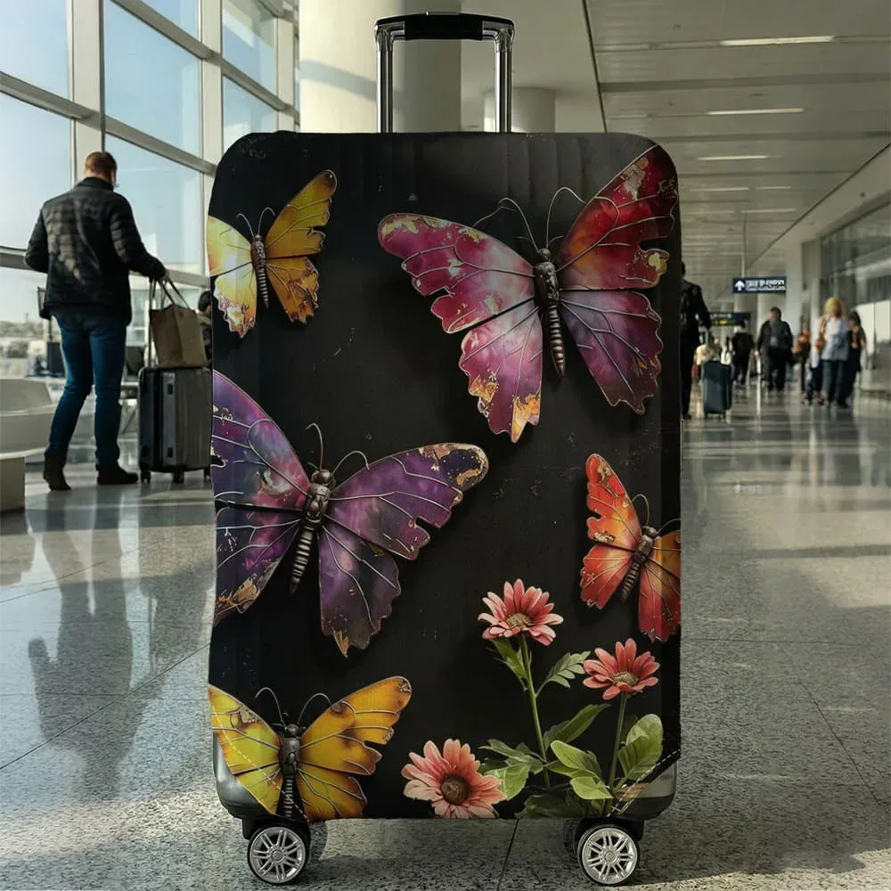 housse de protection pour bagages, élastique, imperméable, anti-poussière, pour valise de 18 à 32 pouces, accessoires de voyage