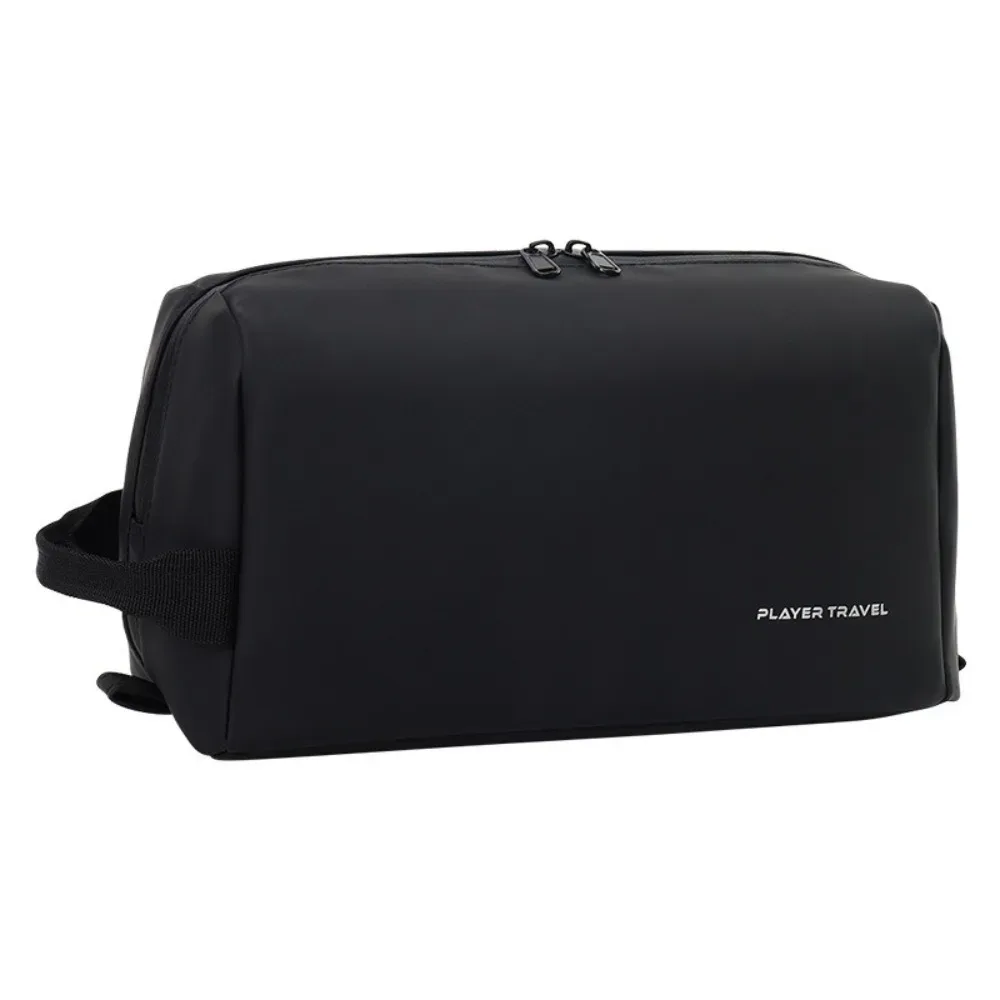 sac de toilette imperméable pour homme, sac de toilette léger en pu, séparation sèche et humide, grande capacité, sac de maquillage pour femmes et hommes