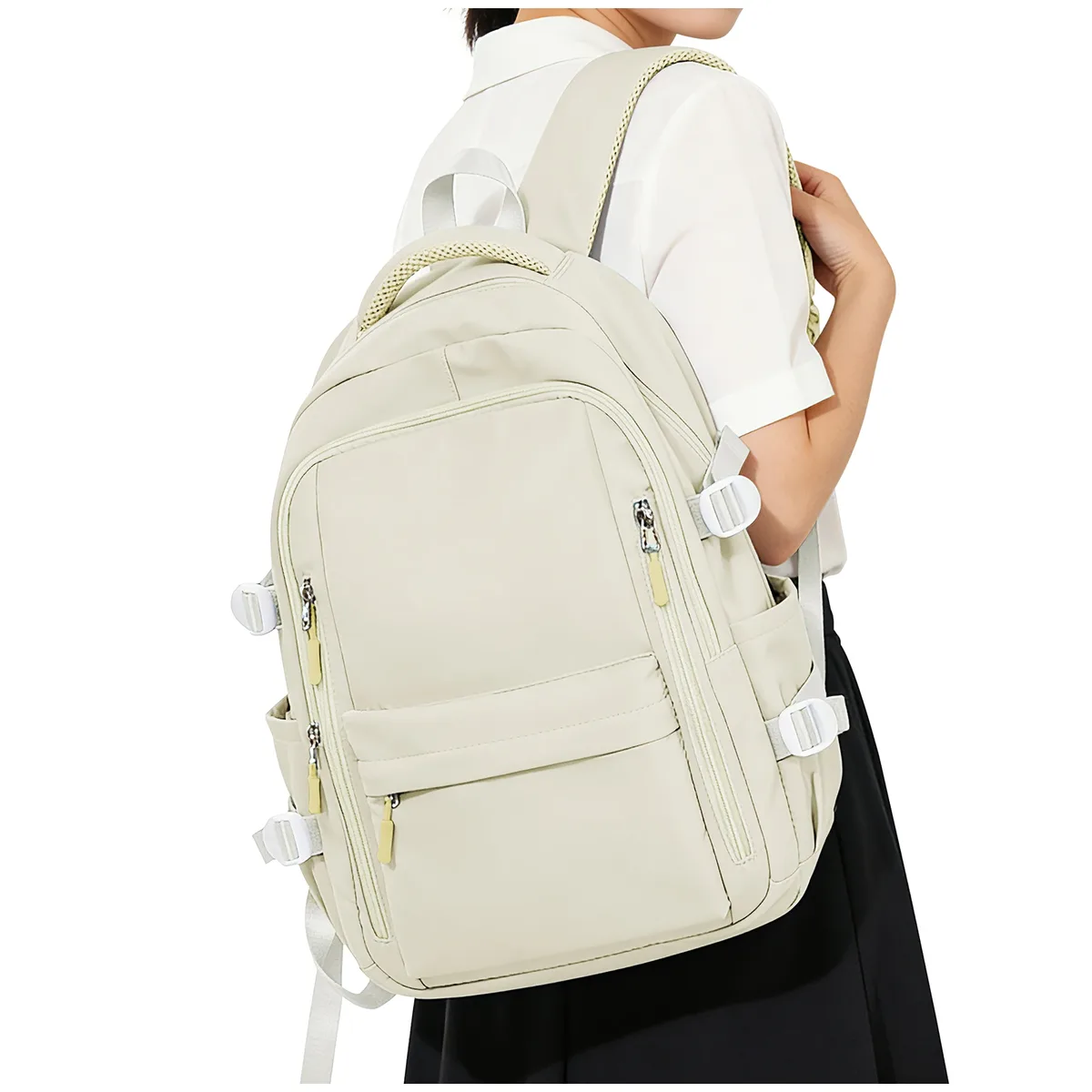 sacs à dos unisexes, sacs pour ordinateur portable de grande capacité, sacs à dos de voyage multi-compartiments, adaptés aux adolescents, sacs d'école décontractés pour tous les jours