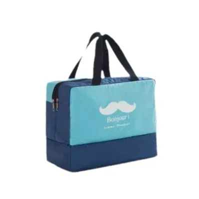 sac de voyage de grande capacité, sac de rangement pour maillot de bain, sac à main, sac de plage, sac de séparation sec et humide pour voyage et natation