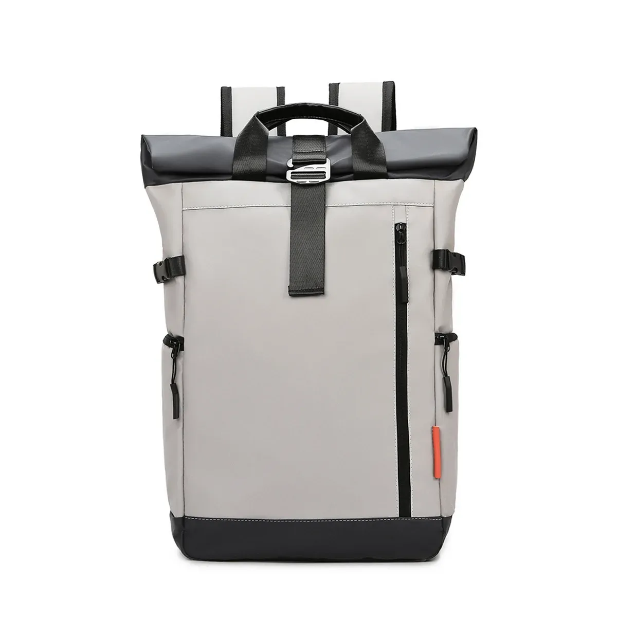 sac à dos tendance grande capacité pour homme, sacoche d'ordinateur de voyage décontractée, sac à bandoulière double pour loisirs, sac d'école éducatif pour jeunes
