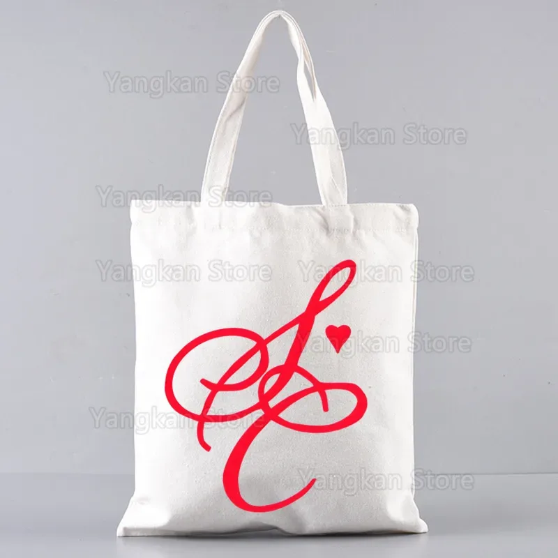 sabrina carpenter short n' sweet sacs à main unisexes sac fourre-tout en toile personnalisé imprimé utilisation quotidienne sac de courses décontracté de voyage réutilisable