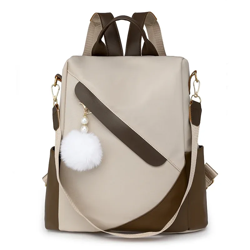 sac à dos en nylon imperméable pour femme, sac de voyage pour femme, sacs à dos, cartable pour adolescentes, sac à documents solide, cartable mochila, nouveau