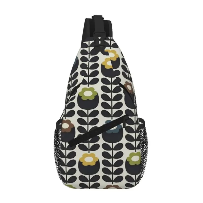 sacs à bandoulière orla kiely multi stem flowers pour voyage, randonnée, hommes et femmes, sac à dos portable, sac de poitrine, sac à bandoulière quotidien.