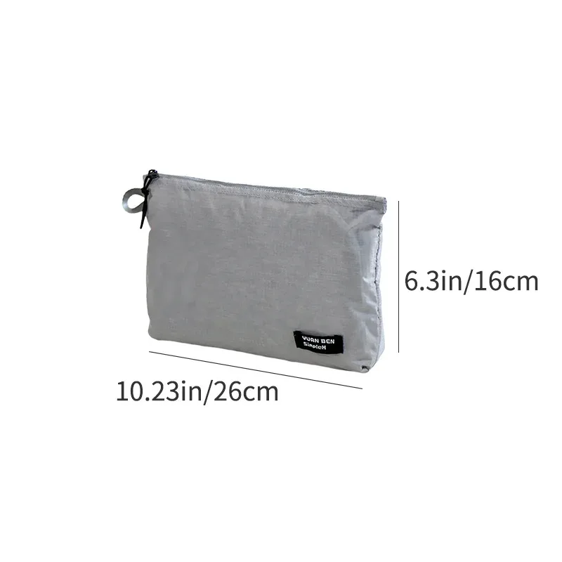 sac de rangement de voyage imperméable, sac de toilette portable de grande capacité pour les voyages d'affaires, sac organisateur de documents divers