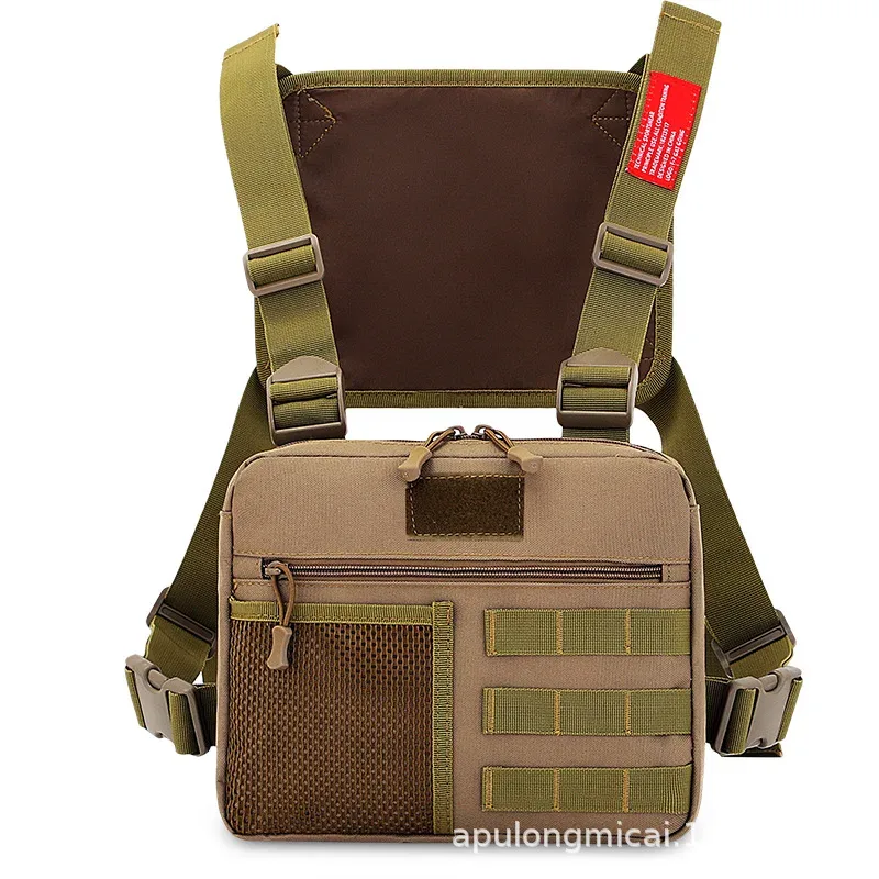 sac à dos de poitrine de camouflage pour hommes, avec plusieurs poches et compartiments, vente en gros, nouvelle collection 2023