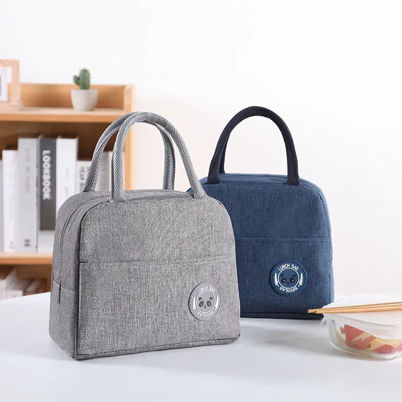 sac isolé à main étanche, boîte à bento en aluminium frais, sac à bento pour étudiant, sac de rangement de voyage à domicile