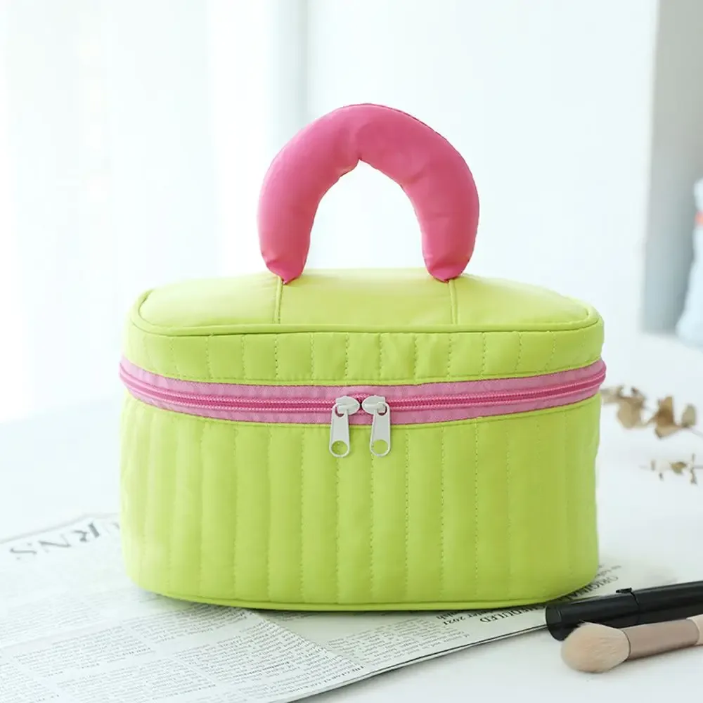 sac de rangement multifonctionnel créatif en nylon pour femme, trousse de maquillage, trousse de toilette de voyage, sac de rangement