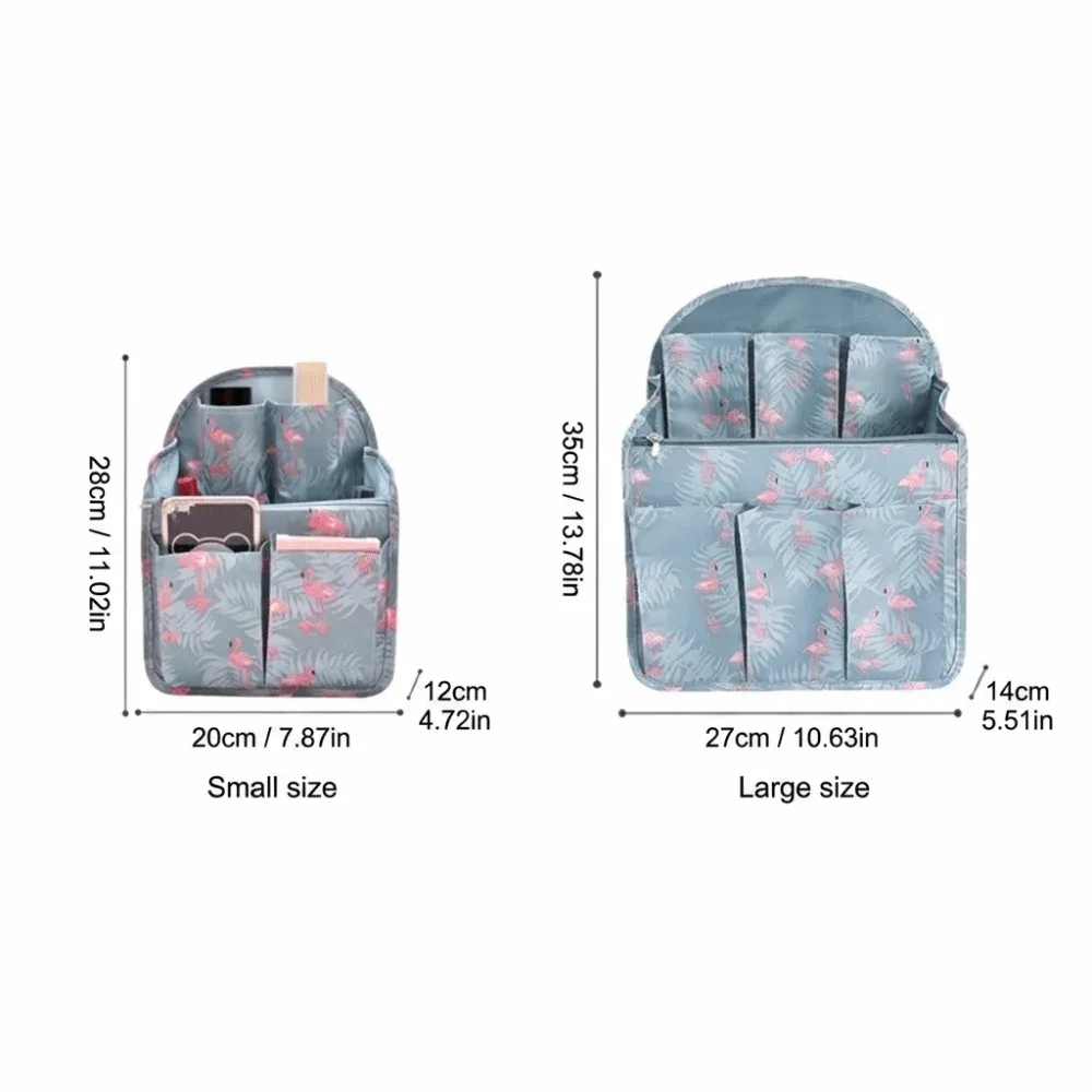 sac de rangement multi-poches pour sac à dos, doublure intérieure multifonctionnelle, organisateur de compartiments, sac de tri.