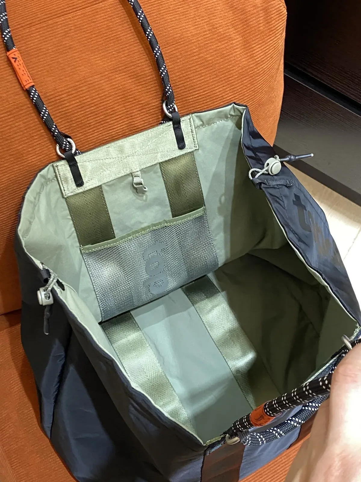 sac fourre-tout double face topolo, grande capacité, pour randonnée en plein air, fitness, avec cordon de serrage en corde tressée, sac de shopping