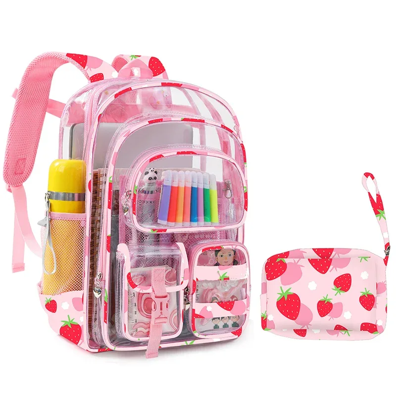 mini sac à dos transparent approuvé pour le stade, petit sac à dos transparent pour femmes, idéal pour les événements sportifs, les concerts et l'usage quotidien