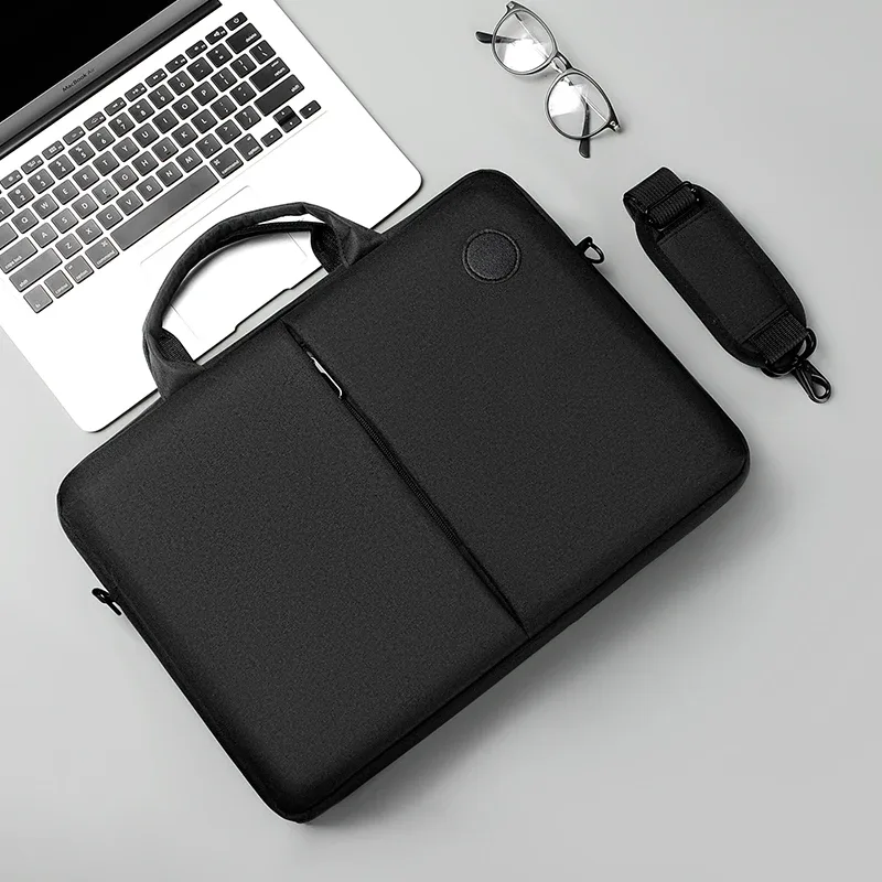 1pc sac pour ordinateur portable de banlieue d'affaires pour hommes 15.6 pouces léger porte-documents pour ordinateur portable pour hommes sac à bandoulière de banlieue pour hommes
