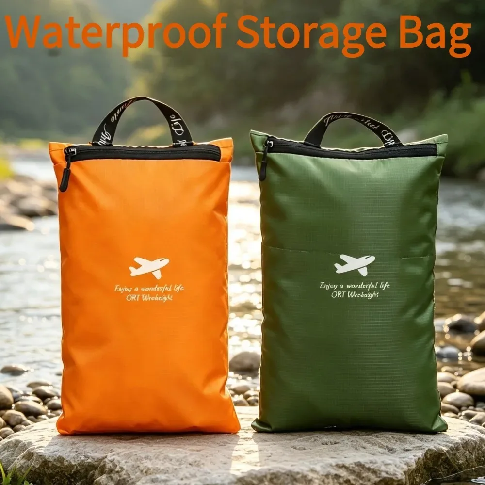 Sac de rangement étanche, pochette de voyage, organisateur de bagages portable, pour la natation, la gym, le camping, la plage, sac de toilette pour vêtements