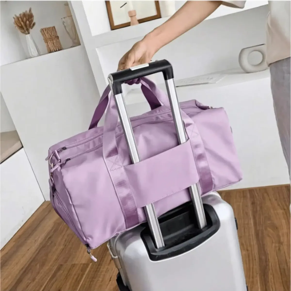 sac de voyage personnalisé avec nom, cadeaux pour la fête des mères, sac de voyage mignon pour elle, sac de week-end personnalisé, sac de voyage, sac de sport avec initiales