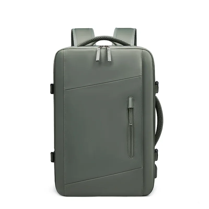 sac à dos de voyage pour hommes et femmes, extensible, 39l, pour randonnée, ordinateur portable, chargement usb, 17 pouces, étanche, pour l'école