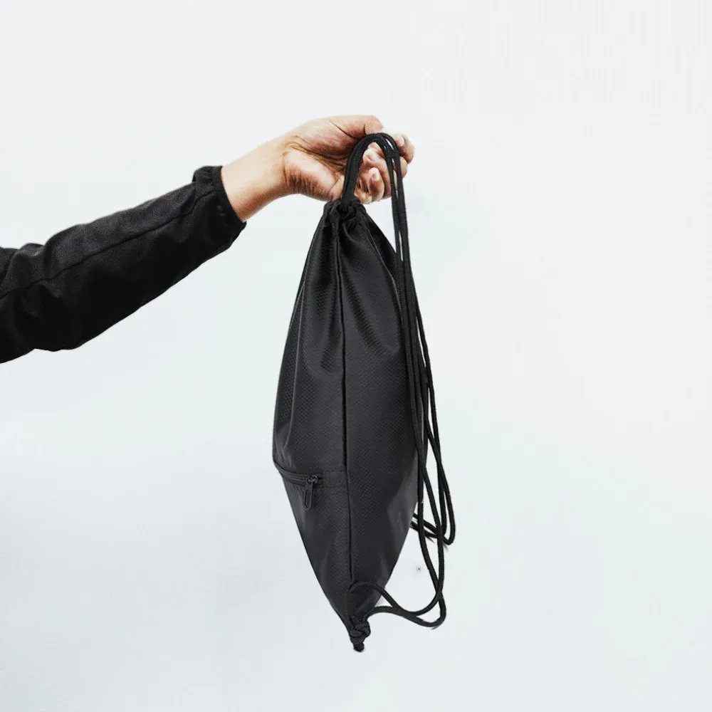 sac à dos à cordon de serrage tendance, sac à dos de voyage portable, sac à dos de sport léger et simple, sacoche pour ordinateur, sac à dos décontracté pour le quotidien
