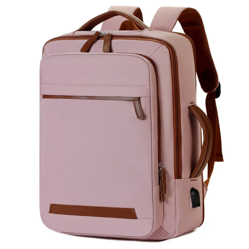 sac à dos d'affaires léger de grande capacité, sac à dos de voyage d'affaires et de vêtements de travail pour hommes et femmes, chargement usb extensible et étanche