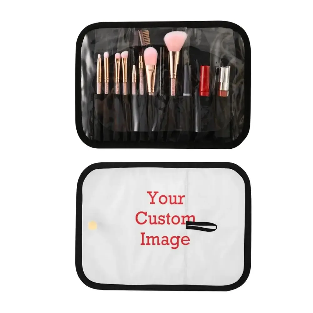 alaza image personnalisée 3 pièces ensemble de sacs à cosmétiques pour femme outils de maquillage portables étui de rangement trousse de toilette pochette de vanité boîte de voyage violet