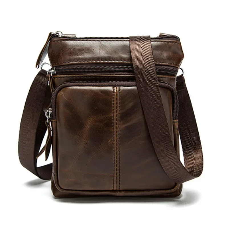 épaule messager femmes hommes sac bandoulière en cuir véritable bureau travail mallette d'affaires pour sac à main mâle portefeuille rétro 2020