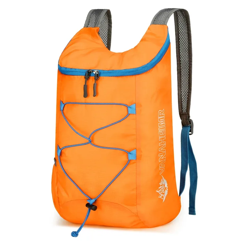 le sac à dos léger d'extérieur pliable en nylon, un sac à main simple et un sac de randonnée convient aux sports et aux voyages de plein air