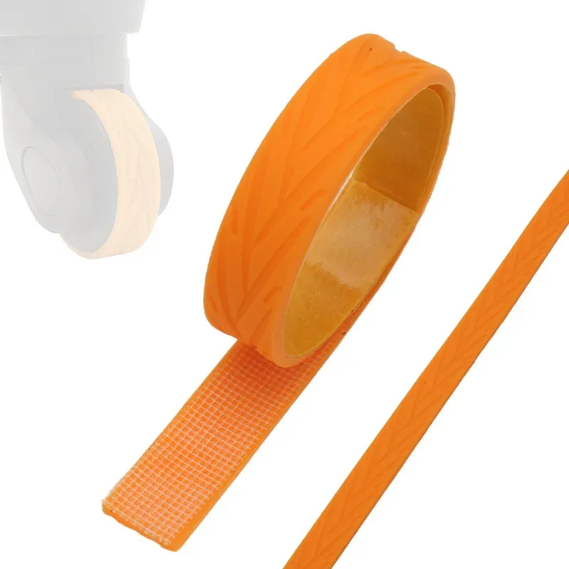 4/8 pièces silicone bagages roues couvre valise durable roue protecteur spinner roues roulettes chaussures silencieux bruit chaise roue porter