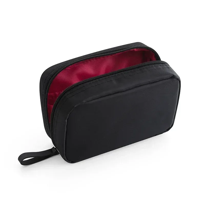 1pc mini sac cosmétique flamant couleur unie voyage trousse de toilette cactus beauté maquillage sac organisateur pour femmes pochette de maquillage