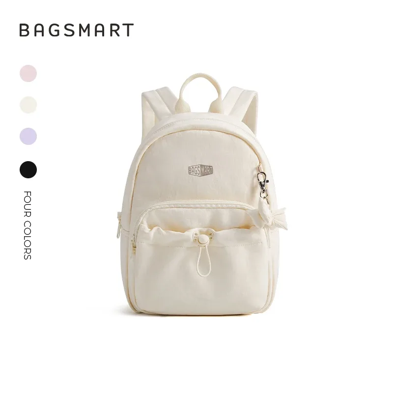 bagsmart sac à dos minimaliste loisirs mode femmes sacs à dos étanche voyage jour pack mignon garçons filles mini sac d'école