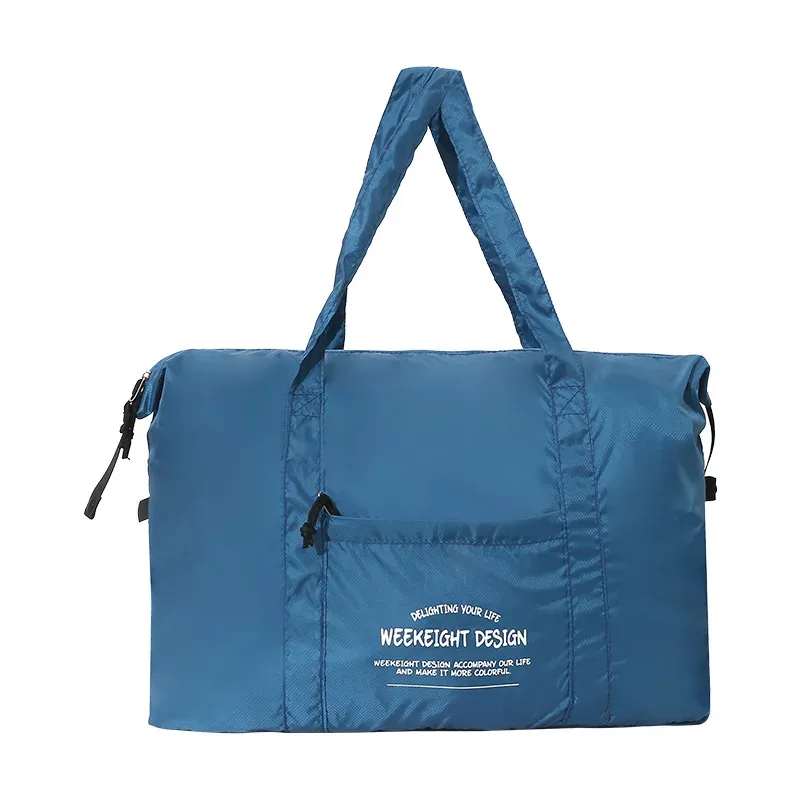 sac de voyage de camping en plein air sac à main léger pliable à bandoulière unique sac de rangement de grande capacité pour les voyages d'affaires et le tapis...