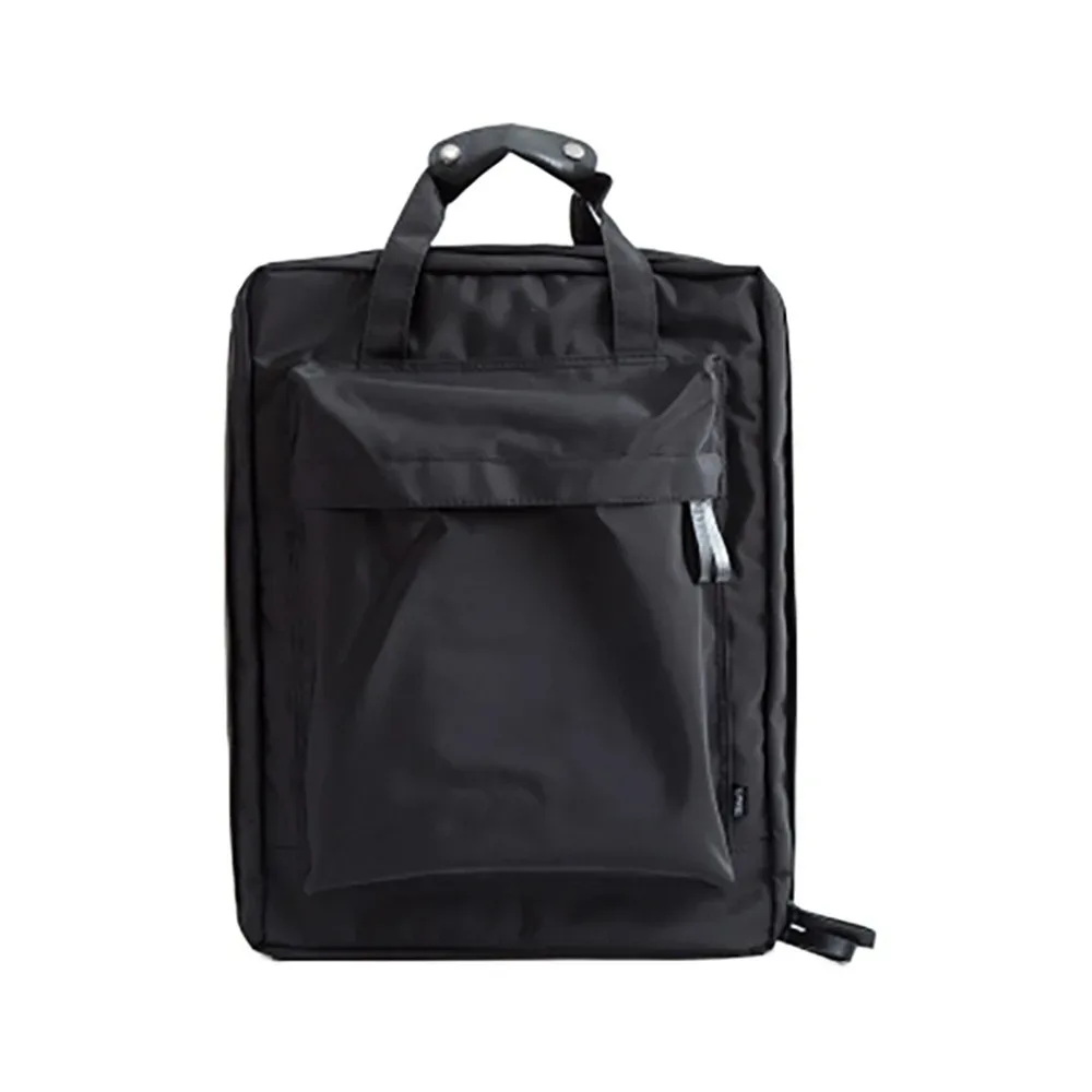 sac à dos portable en nylon pour ordinateur portable, grande capacité, couleur unie, sac de voyage court, sac à bagages étanche pour les voyages