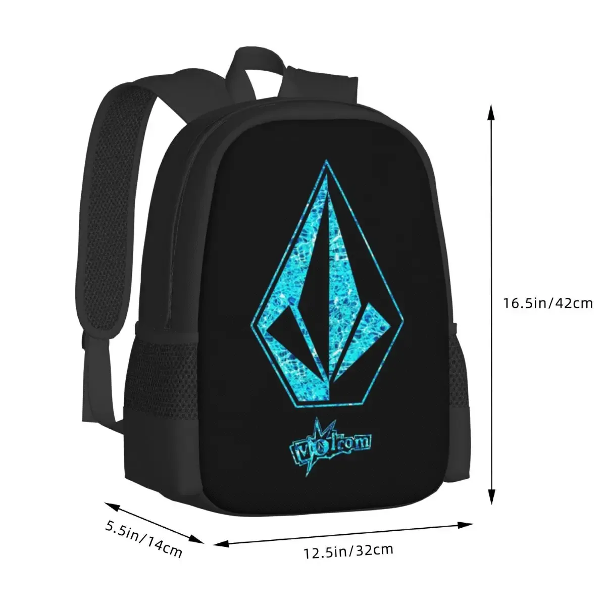 sac à dos d'école avec logo volcoms, sac à dos de randonnée, sac à dos de voyage pour garçons et filles, sac à dos à la mode, sacs à bandoulière