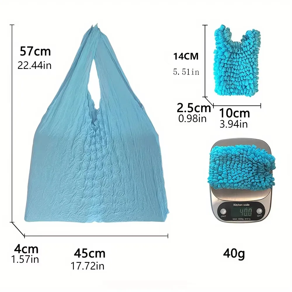 sac extensible magique, sac de courses pliable et extensible, multi-usages, grande capacité, élastique, mallette de rangement quotidienne écologique