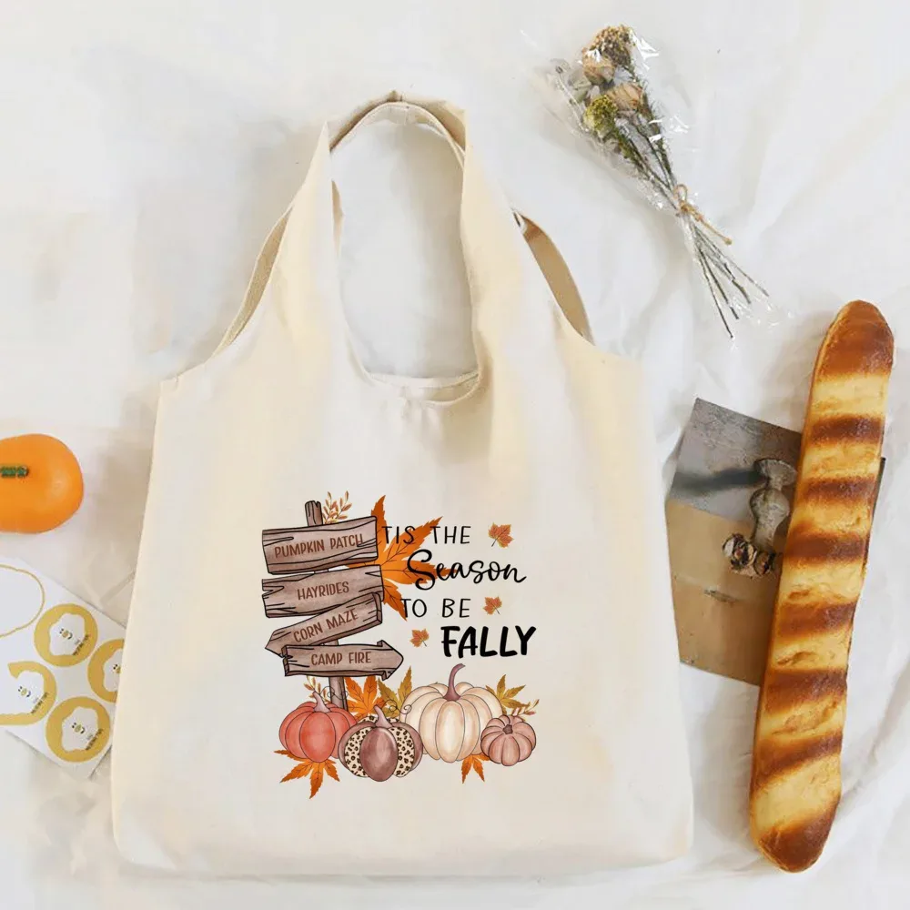 sac à bandoulière imprimé pumpkin spice & jesus christ, automne, thanksgiving, halloween, sacs en toile, sac à main fourre-tout festif, cadeau pour elle