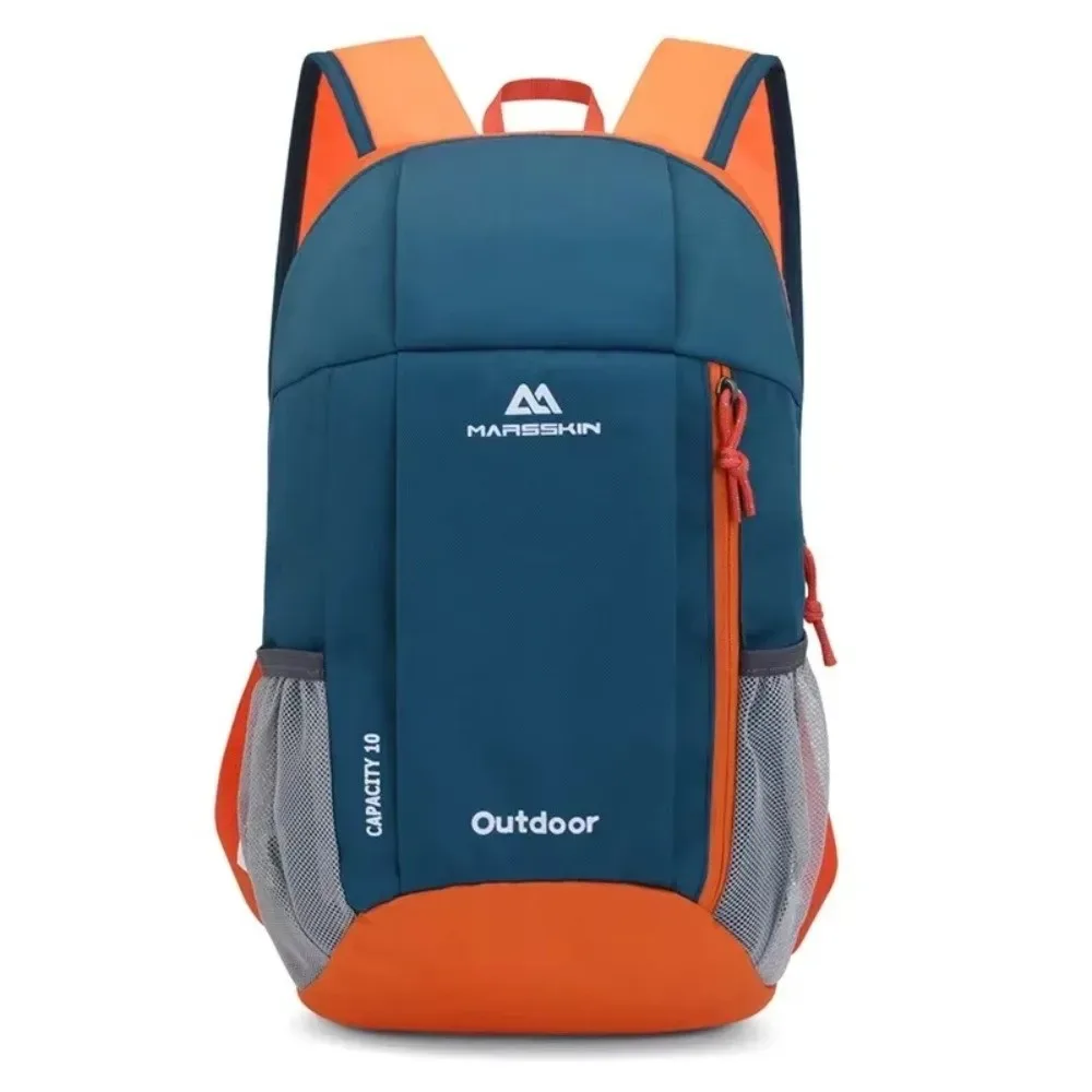 sac à dos d'escalade portable 10l, imperméable, avec fermeture éclair, sac de voyage en polyester, sac à dos décontracté pour étudiants, sports de plein air