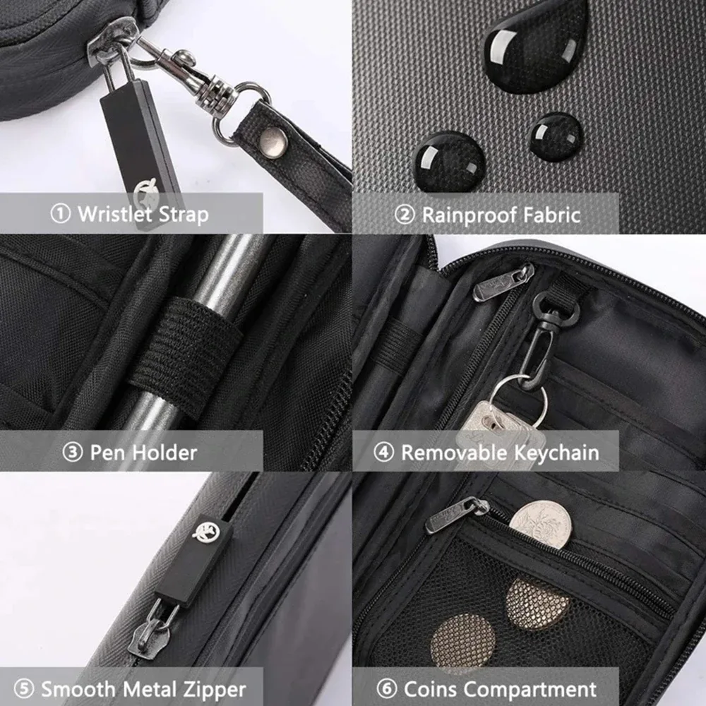 portefeuille de voyage, porte-passeport, porte-cartes de crédit, sac organisateur, sac pour billets à l'étranger, porte-monnaie, porte-documents, pochette de rangement
