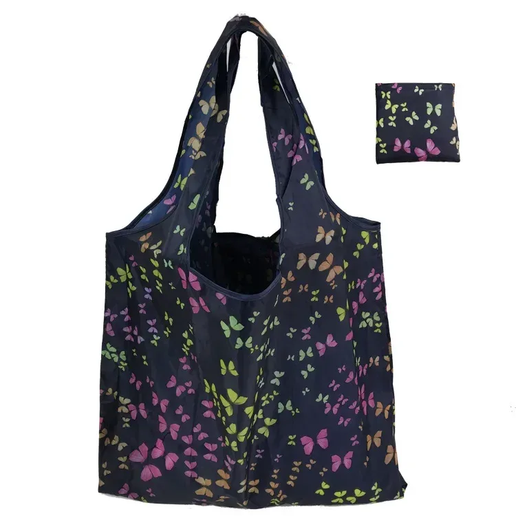 grands sacs de rangement pliables pour l'épicerie, fourre-tout en poudres recyclables, écologiques, rapduty, lavables
