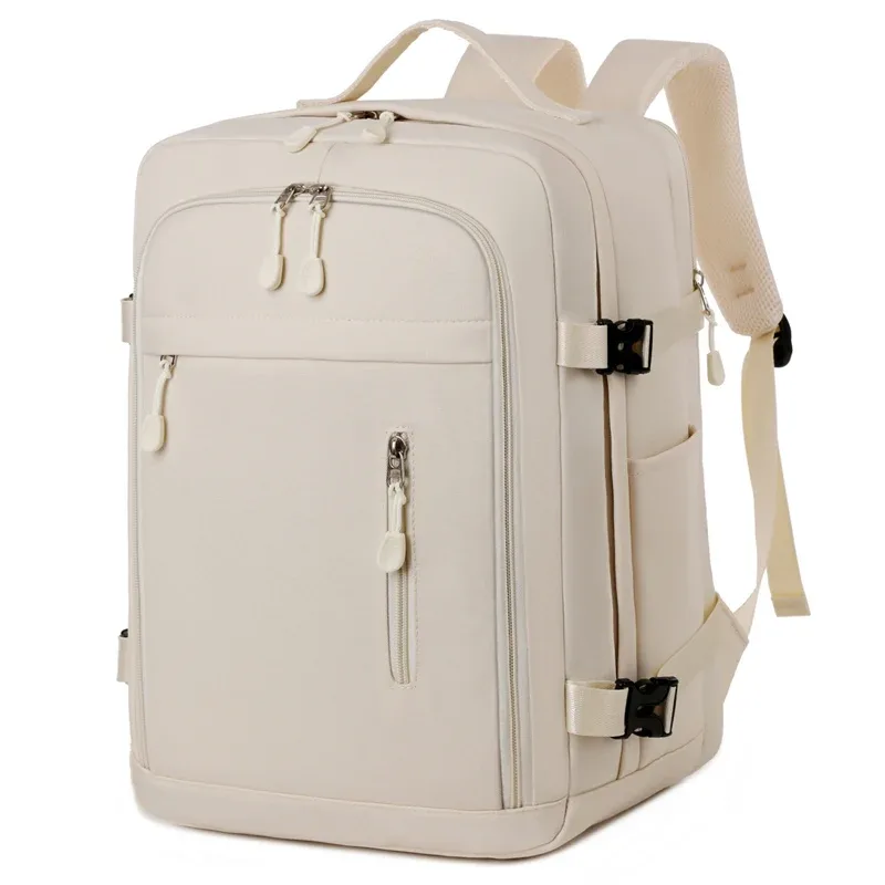 sac à dos en nylon pour femmes, grande capacité, peut contenir des ordinateurs de 15,6 pouces, sac à dos pour ordinateur, sac de voyage pour les trajets quotidiens