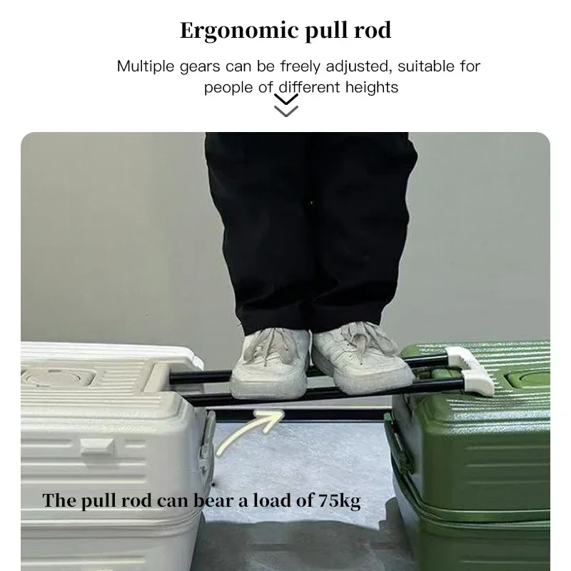 ensemble de bagages à roulettes rigide extensible avec ouverture latérale – valises à main et à carreaux, anti-choc et verrouillage par mot de passe