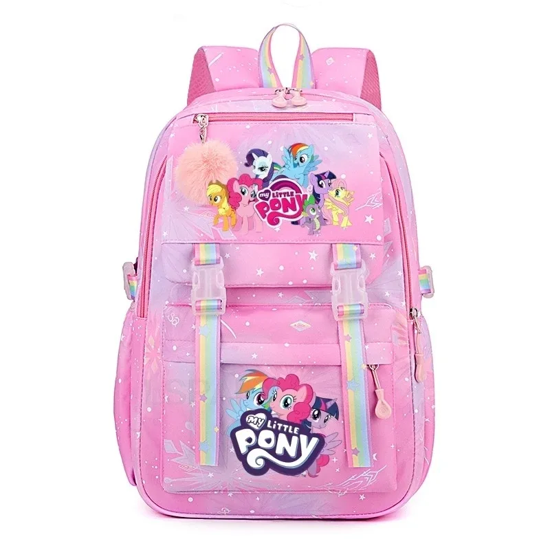 sac à dos my little pony pour femmes, garçons et filles, sac à livres, sac à dos de dessin animé kawaii pour étudiants et adolescents, mochila, cadeau d'anniversaire