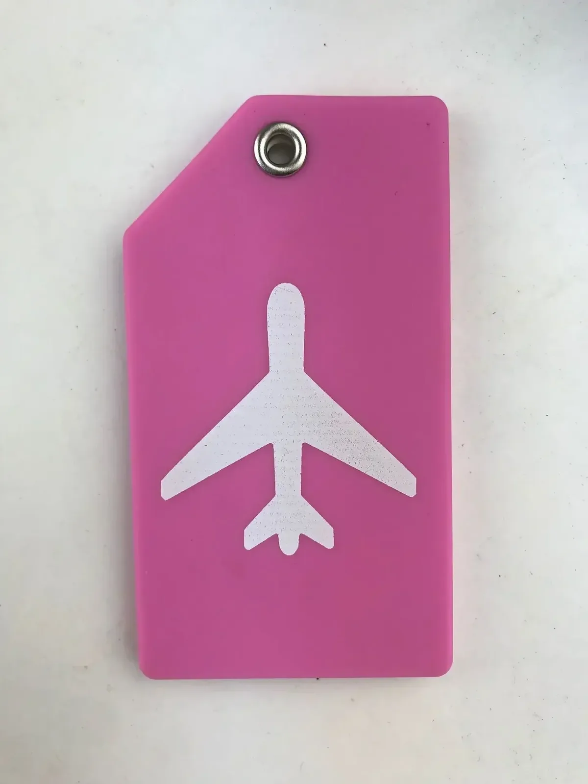 étiquette de bagage en silicone tendance pour hommes et femmes, porte-nom et adresse pour valise, accessoires de voyage portables