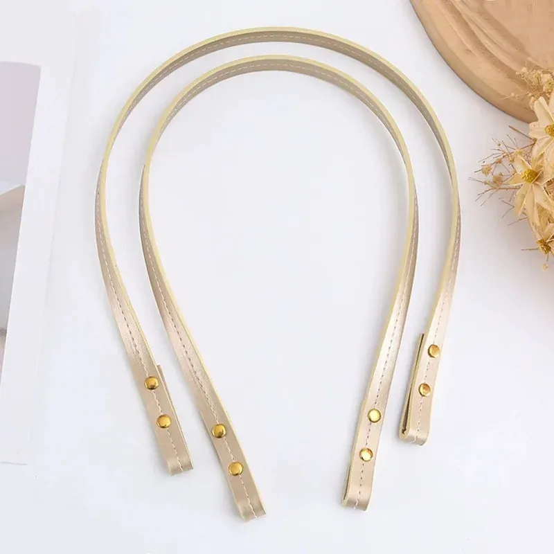 2 ensembles de poignées de sac à bandoulière en cuir pu pour femmes et filles, poignée de remplacement pour sac à main, ceinture, accessoire de sac, nouvelle collection 2025