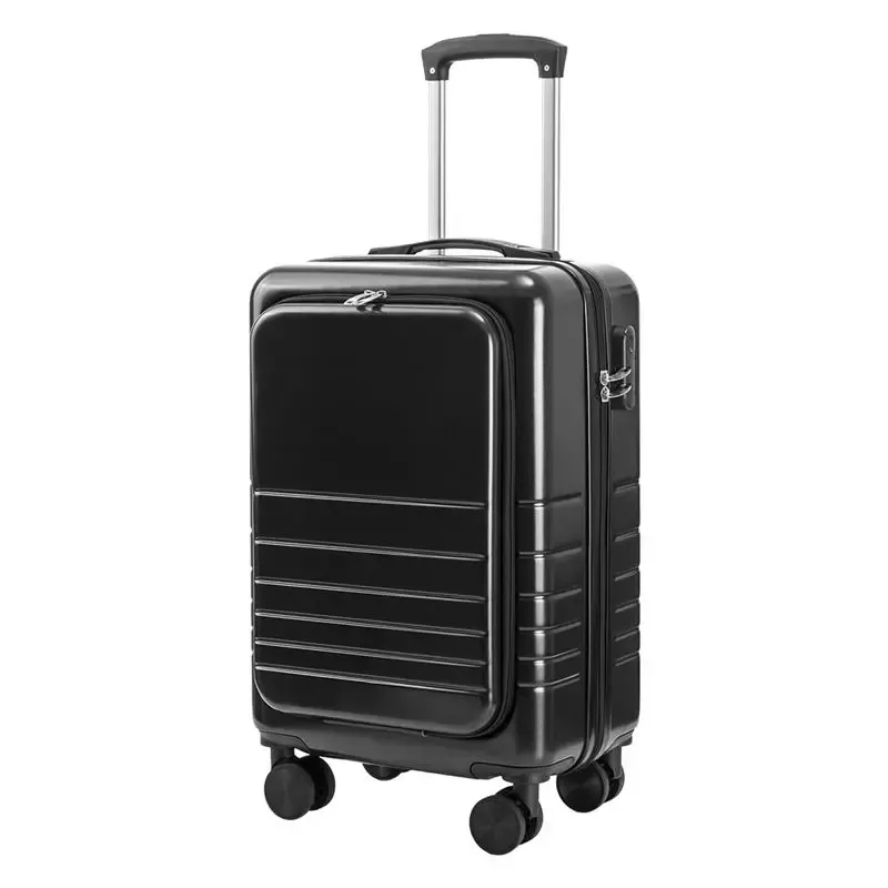 valise de voyage à roulettes pour femme, chariot avant ouvert, 20 pouces, 10 kg, nouvelle collection